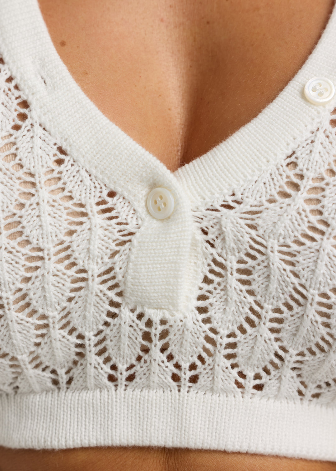 Noa Cotton Crochet Top