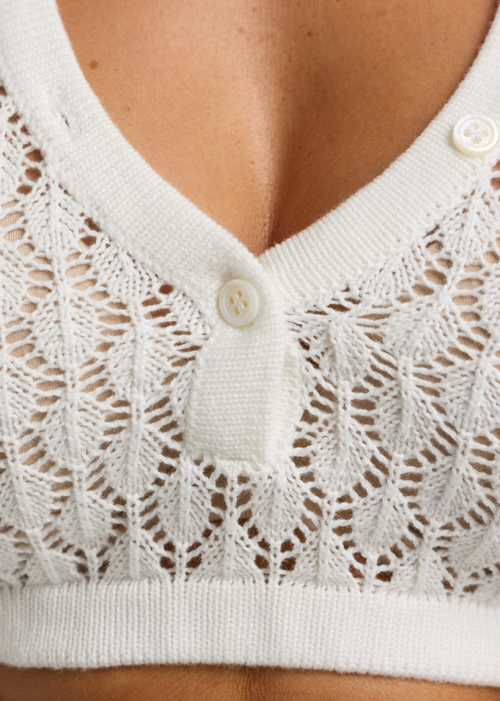 Noa Cotton Crochet Top